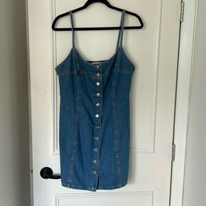 Zara Denim Mini Dress